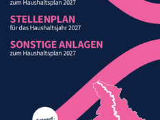 Entwurf zum Haushaltsplan 2027 - Titelseite