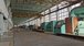 Die 500 m lange große Turbinenhalle im Zentralgebäude